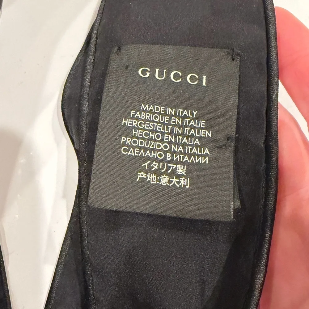 Authentic Gucci Sequin Knotted Headband